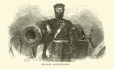 Artillero prusiano, septiembre 1870 de English School