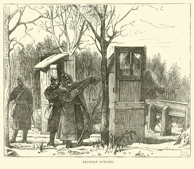 Puesto avanzado prusiano, septiembre 1870 de English School