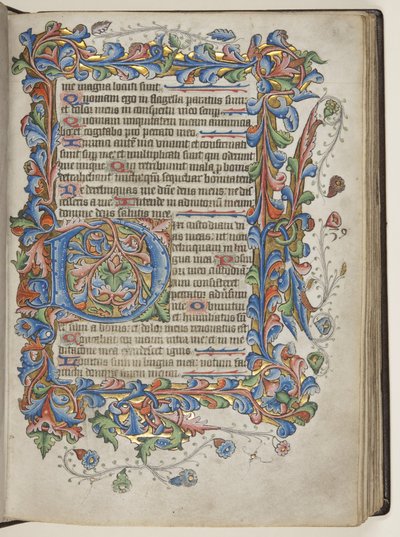 Salterio con calendario de uso Sarum, c.1425-75 de English School