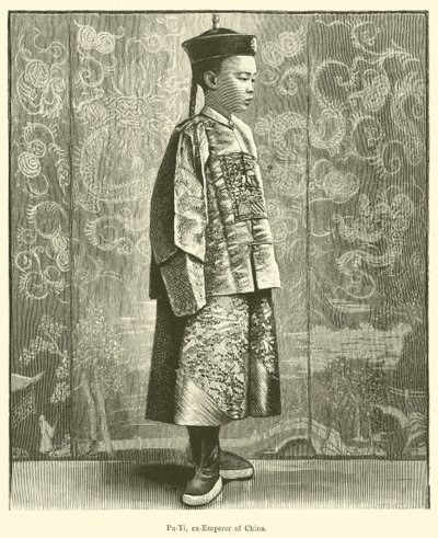 Pu-Yi, ex-emperador de China de English School