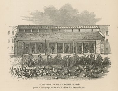 Sala de bombas en la Prisión de Wandsworth de English School