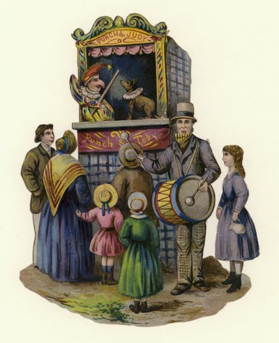 Espectáculo de Punch y Judy de English School