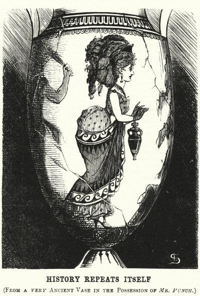 Caricatura de Punch: La Historia se Repite de English School
