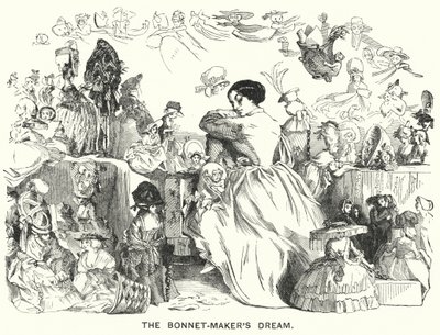 Caricatura de Punch: El Sueño del Sombrerero de English School