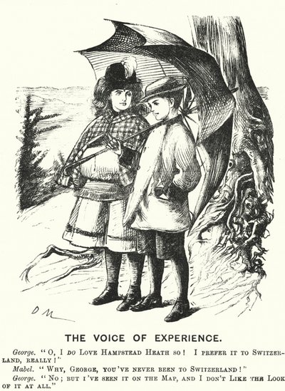 Caricatura de Punch: La Voz de la Experiencia de English School
