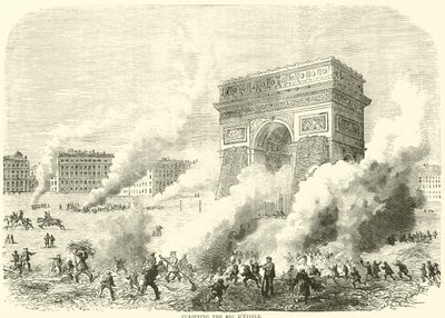 Purificando el Arco de la Estrella, marzo 1871 de English School