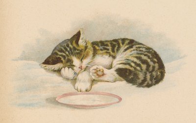 Pussy Cat (cromolito) de English School