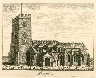 Iglesia de Putney, Londres de English School