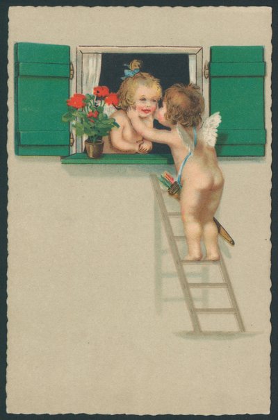 Putti besándose de English School