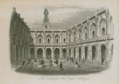 Patio del Royal Exchange, Londres de English School