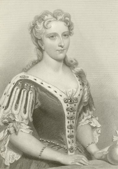 Reina Carolina, consorte del rey Jorge II de English School