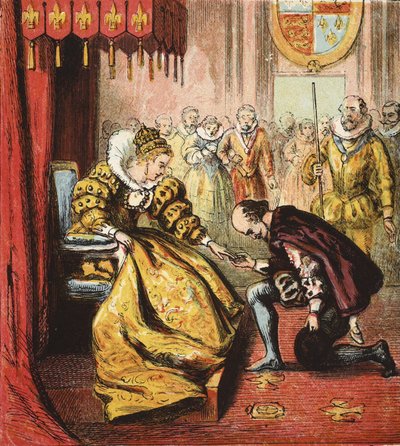La reina Isabel I y Shakespeare de English School