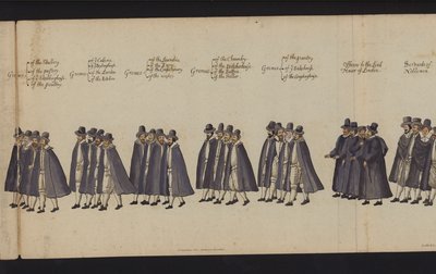Procesión Fúnebre de la Reina Isabel I de English School