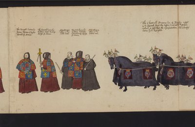 Procesión Fúnebre de la Reina Isabel I de English School
