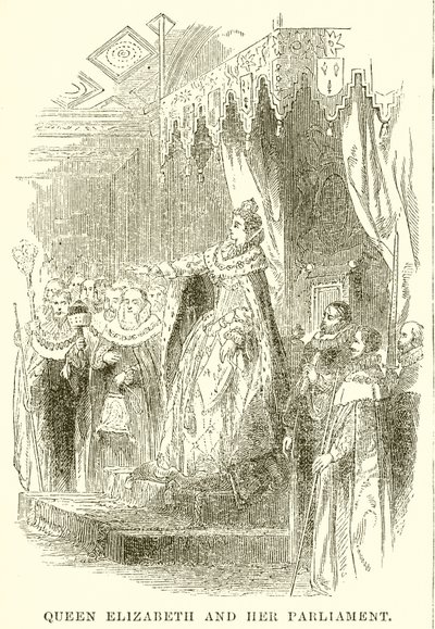 Reina Isabel y su parlamento de English School