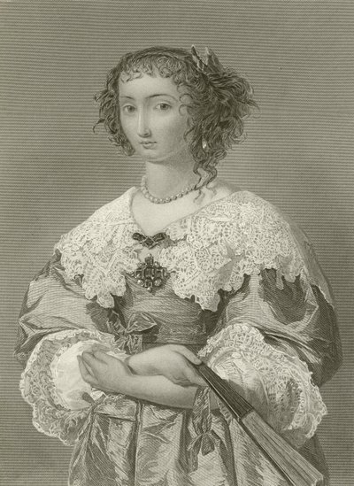 Reina Enriqueta María, reina del rey Carlos I de English School