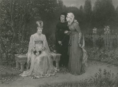 La reina Isabel y sus damas, Rey Ricardo II de English School