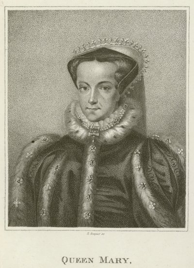Reina María (grabado) de English School