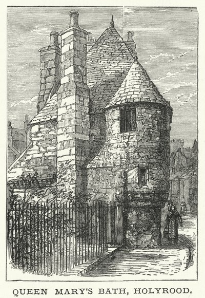 El baño de la Reina María, Holyrood de English School