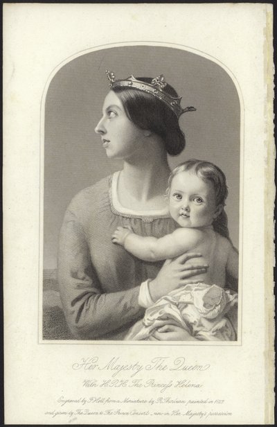 Reina Victoria y la Princesa Helena de English School