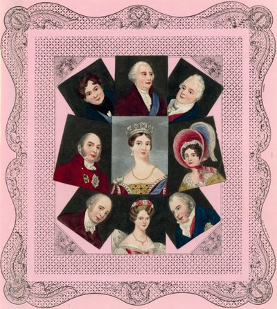 La Reina Victoria y su familia de English School