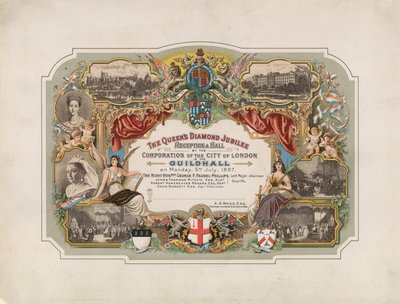 Jubileo de Diamante de la Reina Victoria, Baile de Recepción por la Corporación de la Ciudad de Londres de English School