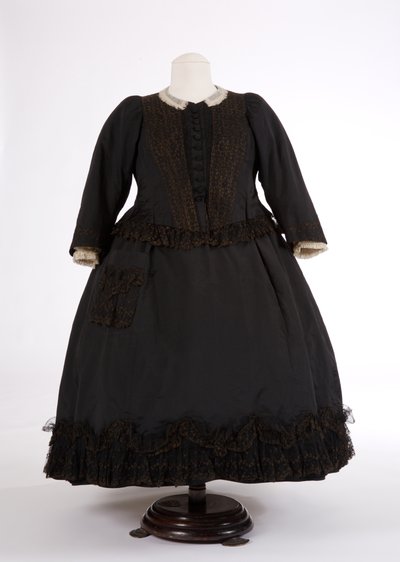 Vestido de la Reina Victoria, 1890s de English School