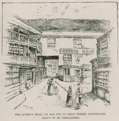 Queens Head, Southwark de English School