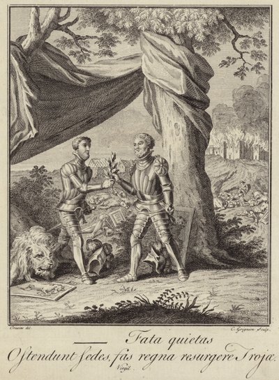 Cita de la Eneida de English School