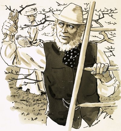 R D Blackmore, el autor de Lorna Doone de English School