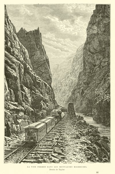 Ferrocarril en las Montañas Rocosas, Canadá de English School