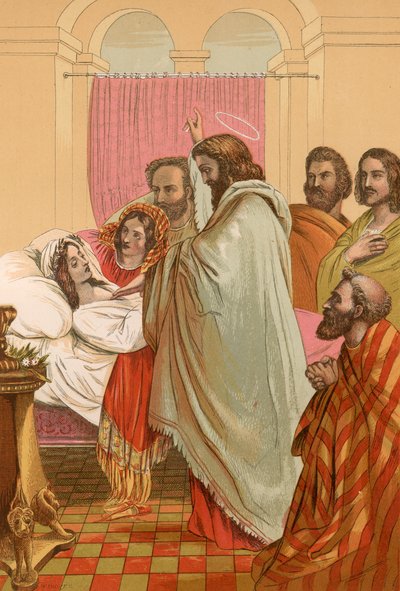 Resurrección de la hija de Jairo de English School