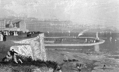 Puerto de Ramsgate, c.1840s de English School