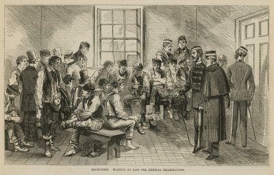 Reclutamiento: Esperando para pasar el examen médico de English School