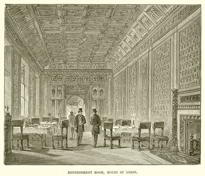 Sala de refrescos, Cámara de los Lores de English School