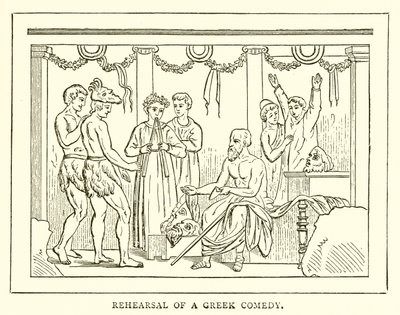 Ensayo de una comedia griega de English School