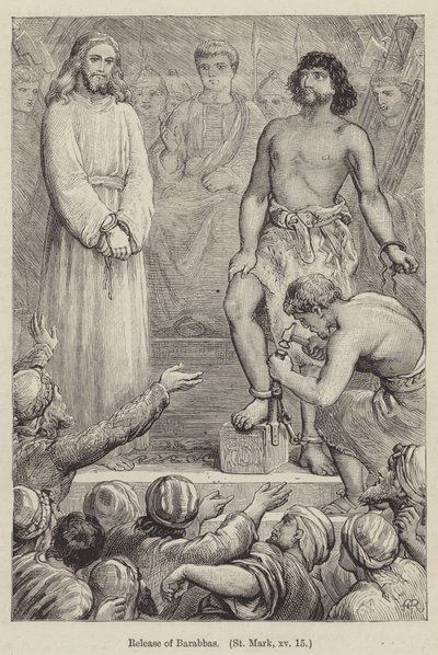Liberación de Barrabás, San Marcos XV de English School