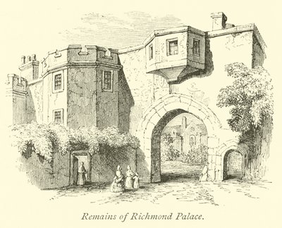 Restos del Palacio de Richmond de English School