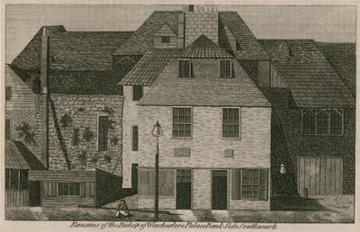 Restos del Palacio del Obispo de Winchester de English School