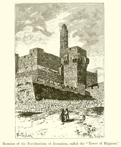 Restos de la Fortificación de Jerusalén, llamada la Torre de Hipico de English School