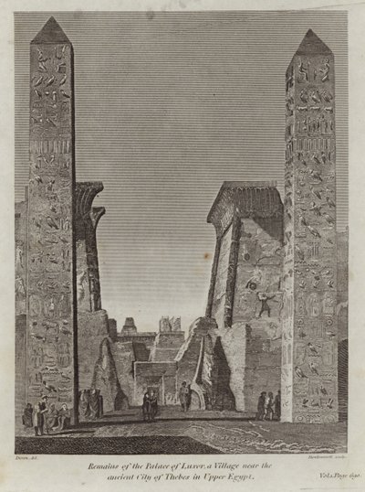 Restos del Palacio de Luxor de English School