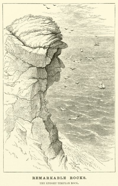 Rocas Notables, la Roca del Caballero Templario de English School
