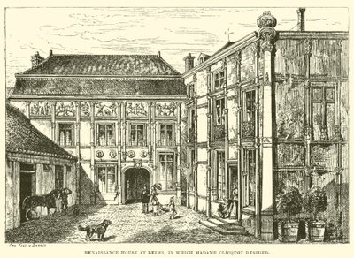 Casa renacentista en Reims, en la que residió Madame Clicquot de English School