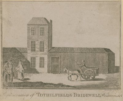 Representación de Tothill Fields Bridewell de English School