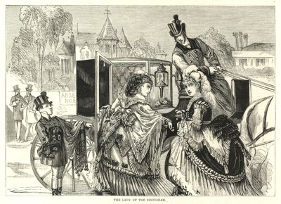 Mujeres representativas del Derby: La dama del carruaje de English School
