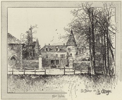 Residencia del difunto M. Ferdinand de Lesseps de English School