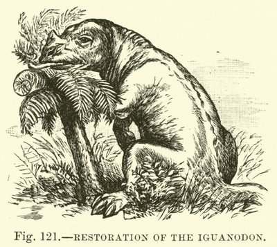 Restauración del Iguanodon de English School