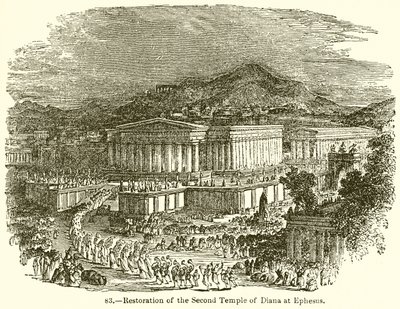 Restauración del Segundo Templo de Diana en Éfeso de English School