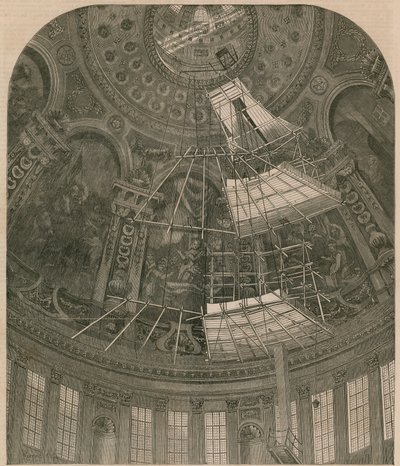 Restauración de las pinturas en la Catedral de San Pablo de English School