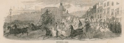 Regresando a casa después de Epsom: Kennington Turnpike de English School